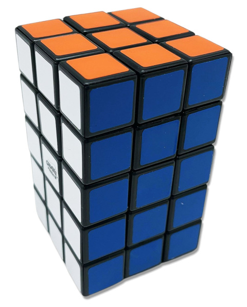 Calvin's Puzzle 3x3x5 Cuboid with Aleh & Evgeniy logo