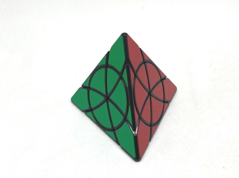 Calvin's Puzzle Crazy Pyraminx Black