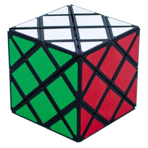 Calvin's Puzzle Lattice Cube (Japanese 6 Color Scheme)