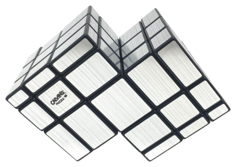 Calvin's Puzzle Mirror Double Cube Silver