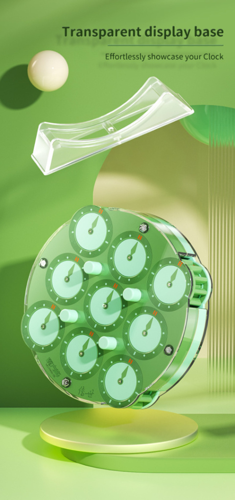 QiYi Magnetic Clock Green Limited Edition