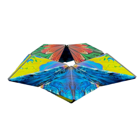 QiYi Magnetic Folding Cube (Blue)