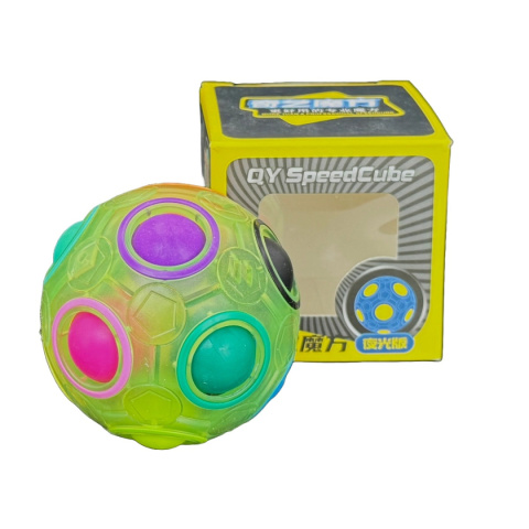 QiYi Rainbow Ball (12 Holes) Luminous Green