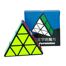 Zeal Slim Pyraminx Black