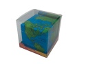 Calvin's Puzzle Standard World Map 4x4 Cube