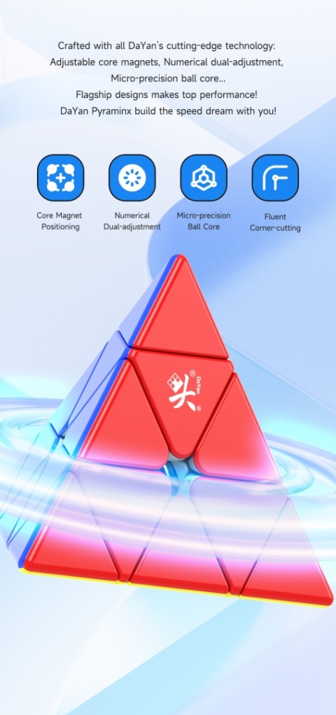 DaYan Pyraminx V3 Maglev UV