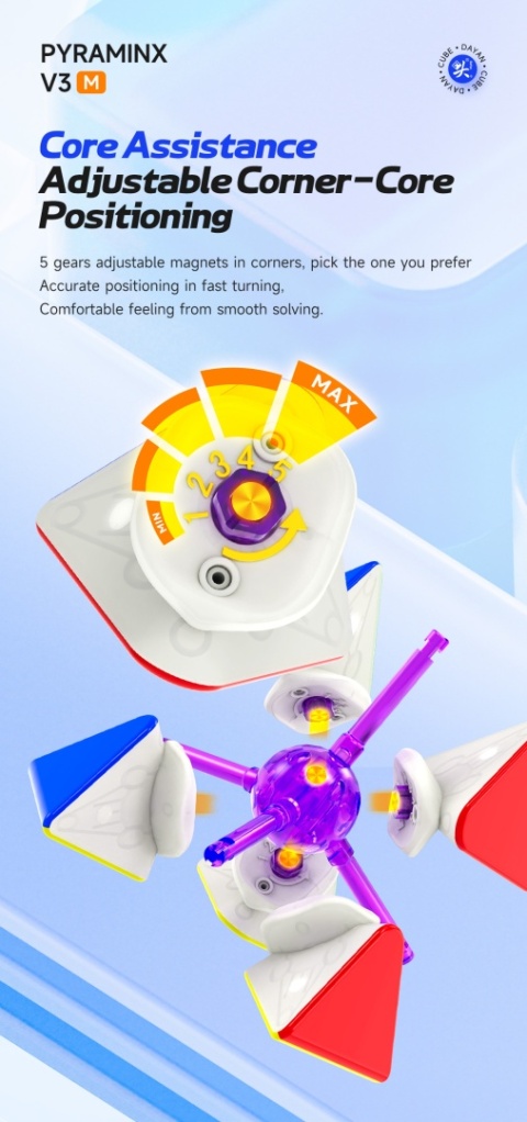DaYan Pyraminx V3 Maglev UV