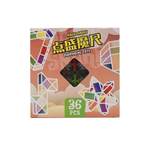 DianSheng 36-Block Magic Snake Transparent