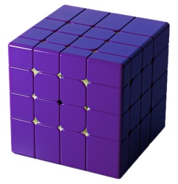 DianSheng Galaxy 4x4 Magnetic Mirror Cube Purple
