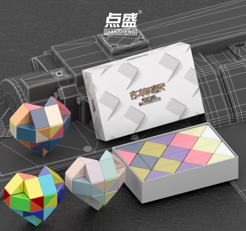 DianSheng Googol Snake Puzzle Rainbow