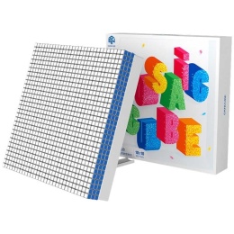 GAN Mosaic Cube 10x10 Gray