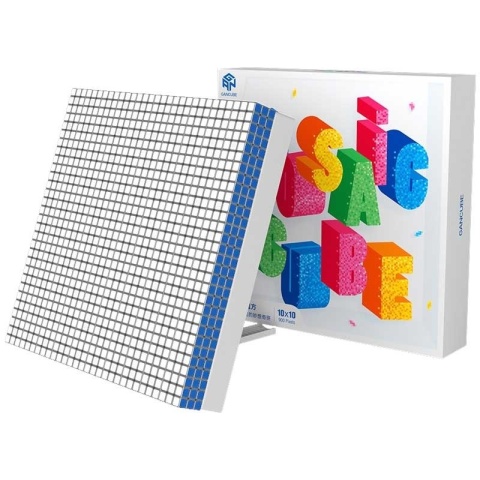 GAN Mosaic Cube 10x10 Gray