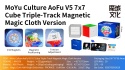 MoYu AoFu V5 7x7 Triple-Track Magnetic UV
