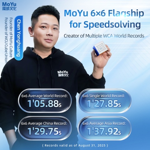 MoYu AoShi V4 6x6 Triple-Track Magnetic