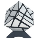 Ninja 3x3 Ghost Cube with Silver Stickers