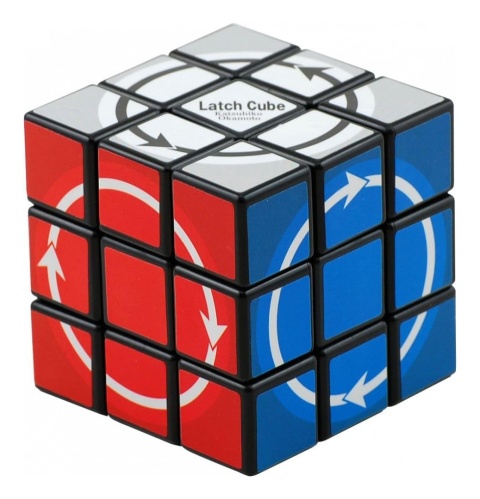 Calvin's Puzzle Okamoto Latch Cube from Japan Black
