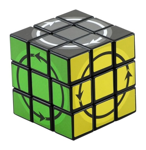 Calvin's Puzzle Okamoto Latch Cube from Japan Black