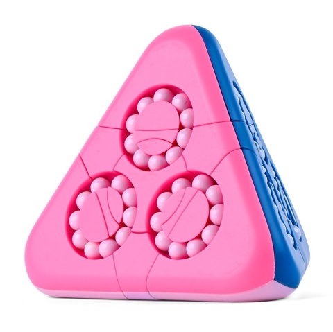 Pyramid Magic Bean Cube Dark Blue