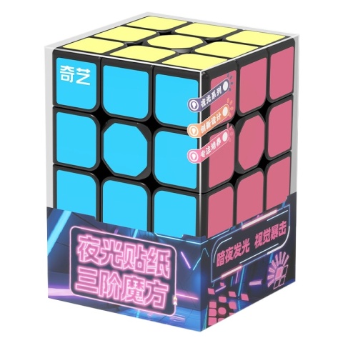 QiYi 3x3 with Fluorescent stickers