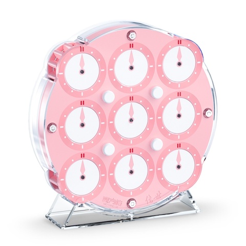 QiYi Magnetic Clock Pink
