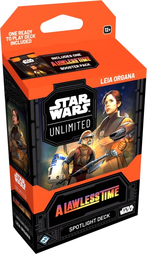 Star Wars: Unlimited Card Game - A Lawless Time - Spotlight Deck - Leia Organa