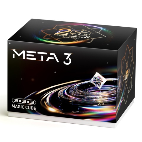 YJ MGC Meta3 3x3 Wing-Magnetic 8M Ball Core UV