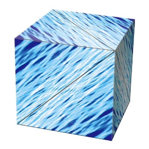 MoYu Magnetic Folding Cube Blue