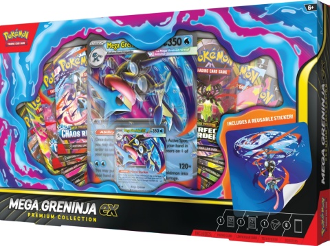 Pokémon TCG: Mega Greninja ex Premium Collection