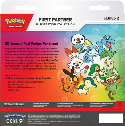 Pokémon TCG: First Partner - Illustration Collection - Series 2